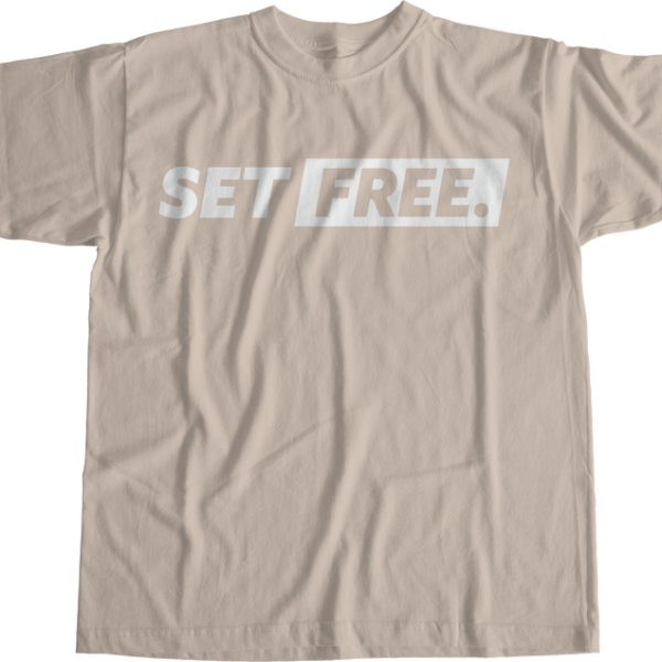 SET FREE T-SHIRT - TAN