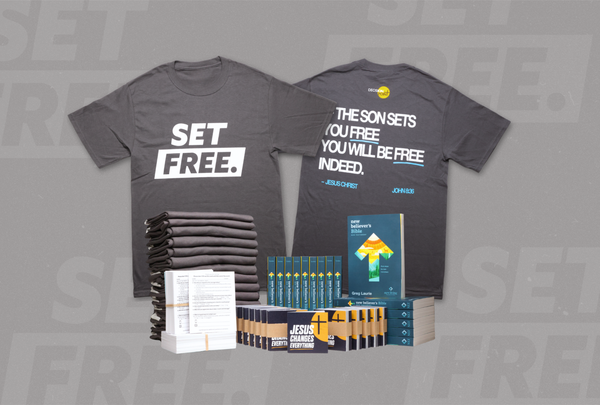OUTREACH KIT: SET FREE (CHARCOAL GREY)